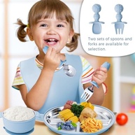 Conjunto de Alimentação Infantil em Aço Inoxidável 304 com Pratos Divididos e Babador - imagem 3