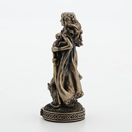 Estatueta Freya Nórdica em Resina - Decoração e Presente Premium - imagem 4