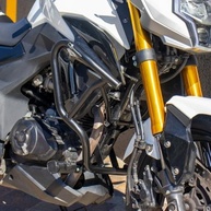 Protetor de Carenagem com Pedaleira para Haojue DR 160 (2020 em diante) - Segurança e Estilo - imagem 4