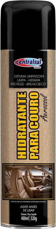 Centralsul Química Hidratante para Couro em Aerossol 400ml: Proteção e Brilho Duradouro - imagem 1