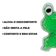 Mini Bolsa Térmica em Gel para Bebês - Sapinho Refrescante Quente e Frio | Cólicas e Machucados - imagem 4