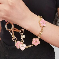 Corrente de Celular com Flor: Estilo e Segurança em Metal - imagem 4
