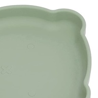 Prato de Sucção em Forma de Urso para Bebês - Silicone Seguro e Divertido para Autoalimentação - imagem 5