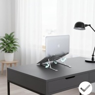 Suporte para Notebook Ajustável em Alumínio 6 Ângulos | Ergonômico, Leve e Resistente até 17" | Linha Premium - imagem 3