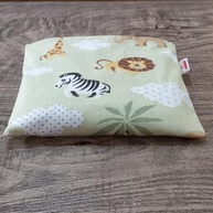 Bolsa Térmica para Cólica em Bebês - Kit com 2 Unidades (Safari Verde e Cinza) | Alívio Natural e Perfumado - imagem 3