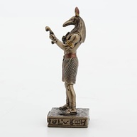 Veronese Design Thoth - Estátua do Deus da Sabedoria em Resina com Acabamento Bronze - imagem 4