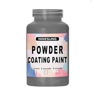 Tinta em Pó Cinza 450g - Revestimento Durável para Metal, Artesanato e Hobby - imagem 2