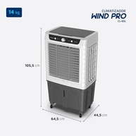 Climatizador Mondial Wind Pro 5 em 1 - 65L, 260W, Filtro e Umidificação - imagem 3