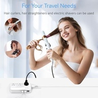 Adaptador Universal BESTEK 250W: Carregue Tudo em Qualquer Lugar com USB e Tomadas Globais - imagem 4