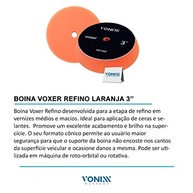 Boina Voxer Refino Laranja 3" - Acabamento Impecável em Vernizes - imagem 3
