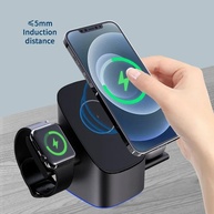 Carregador 3 em 1 Sem Fio: iPhone, Apple Watch e AirPods - imagem 2