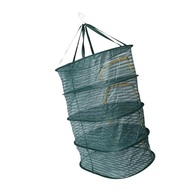 Rack de Secagem Suspensa 4 Camadas com Zíper em Forma de U - Malha Fina Resistente para Ervas, Frutas e Roupas - imagem 5
