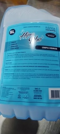 Limpa Vidros Hiper Plus 5L: Brilho Impecável e Anti Embaçante para Janelas, Espelhos e Para-brisa - imagem 2