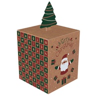 Caixa Pop Up Natal Kraft: Encante com a Embalagem! - imagem 2