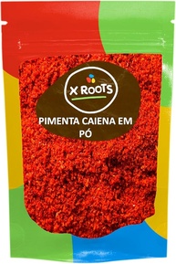 Pimenta Caiena em Pó 500g Embalagem Abre e Fecha - X Roots - imagem 1