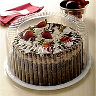 Embalagem para Bolo e Torta 2kg: Preto Elegante - imagem 1
