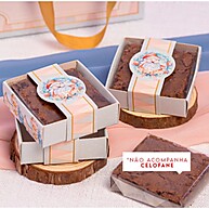 Embalagens para Brownie Natal 2023: Kit com 25 Unidades - imagem 1