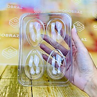Embalagens Páscoa 2024: Kit Flip para 4 Ovos 50g - imagem 1