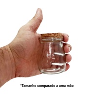 Potes de Vidro 100ml com Rolha - Rizzo Embalagens - imagem 2