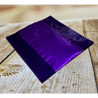 Embalagens Trufa: 100 Unidades Roxa 12x12,5cm - imagem 1
