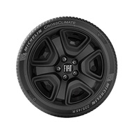 Kit 4 Calotas Fiat Toro Aro 16" 2021-2022 Preto Emblema Novo - Design Moderno - imagem 3