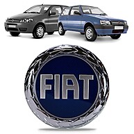 Emblema Grade Uno Palio Flex 2004 a 2010 – Original e Resistente - imagem 1