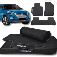 Tapete Emborrachado 3 Peças para Hyundai Tucson 2017-2023: Proteção Total e Limpeza Fácil - imagem 2