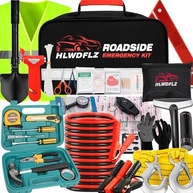 Kit Completo de Emergência Automotiva: Cabos de Ligação, Pá de Neve e Segurança Essencial para Qualquer Clima - imagem 2