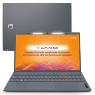 Notebook Positivo Vision C15 Lumina Bar Celeron 8GB 128GB eMMC, Tela 15 polegadas HD Antirreflexo, Windows 11, Tecla Link, Cinza – 2 ANOS DE GARANTIA - imagem 2