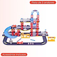 Pista de Carrinhos de Bombeiro: Aventura e Emoção! - imagem 2