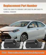 Kit 2 Carcaças Luz de Placa 13502178 para Chevy, GMC, Cadillac - Durabilidade e Encaixe Perfeito - imagem 3