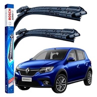Kit Palhetas Limpador Parabrisa Sandero 2014-2022 - Encaixe Clip Premium - imagem 2