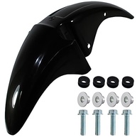 Paralama Dianteiro Honda CG 150 Titan Sport 2004-2008 Preto - Encaixe Perfeito + Parafusos - imagem 2