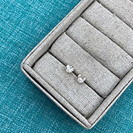 Brinco Coração 5mm Ouro 18k: Elegância que Encanta - imagem 2