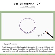 Pulseira Bamoer Prata 925 com Zircon Ajustável – Elegância que Encanta - imagem 2