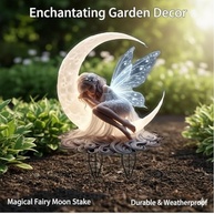 Estaca de Jardim Borboleta Acrílica com Asas Azuis - Decoração Encantadora para Jardins e Vasos - imagem 4