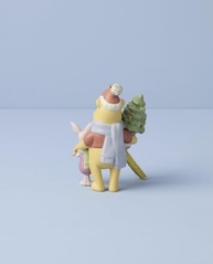 Enfeite de Natal Ursinho Pooh e Leitão em Porcelana - Decoração Encantadora para Árvore - imagem 4