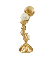 Estátua Decorativa Lumière A Bela e a Fera - Resina Premium para Ambientes Encantados - imagem 5