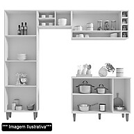 Cozinha Vanessa 230cm: Organize e Encante! - imagem 2