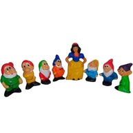 Kit Branca de Neve e os 7 Anões em Cerâmica Decorativa - Decore com Encanto - imagem 1