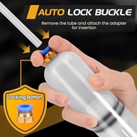Bomba Extratora de Fluido Automotivo SWOKIPE 200CC: Extração e Enchimento Premium com 2 Mangueiras - imagem 5