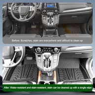 Tapetes de Porta-Malas e Encosto para Honda CR-V 2017-2022: Proteção Total All-Climate - imagem 4