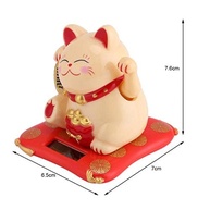 Gato da Sorte Maneki Neko Solar com Movimento - Decoração Energética Japonesa - imagem 3