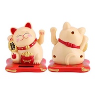 Gato da Sorte Maneki Neko Solar com Movimento - Decoração Energética Japonesa - imagem 4