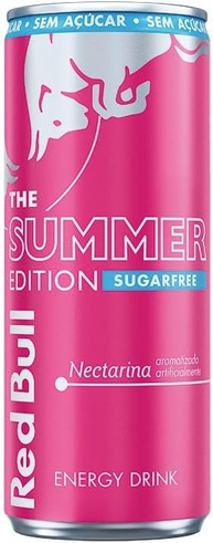 Red Bull Energético, Summer Edition, Nectarina, Sem Açúcar, 250ml - imagem 1
