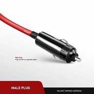 Cabo Extensor Isqueiro 12V/24V Nilight 10003W - Mais Energia para Sua Jornada! - imagem 3