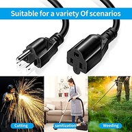 Expanda suas Tomadas com Segurança: Cabo Adaptador de Energia 15A para 20A (1.8m) - imagem 3