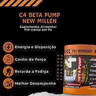 Kit 2x Pré Treino C4 Bet Pump 225g – Explosão de Energia - imagem 2