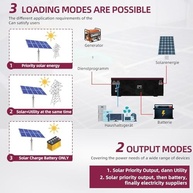 Inversor Híbrido Solar 2000W MPPT 80A: Energia Pura e Inteligente Off-Grid - imagem 4