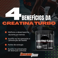 Creatina Turbo Black Skull: Ganhe Força e Energia! - imagem 2